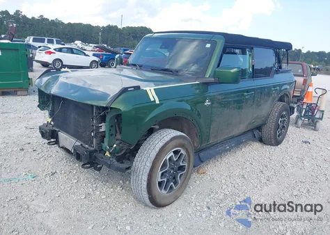 2022 Ford Bronco Outer Banks из США, поврежденный, VIN 1FMDE5BH6NLB01452